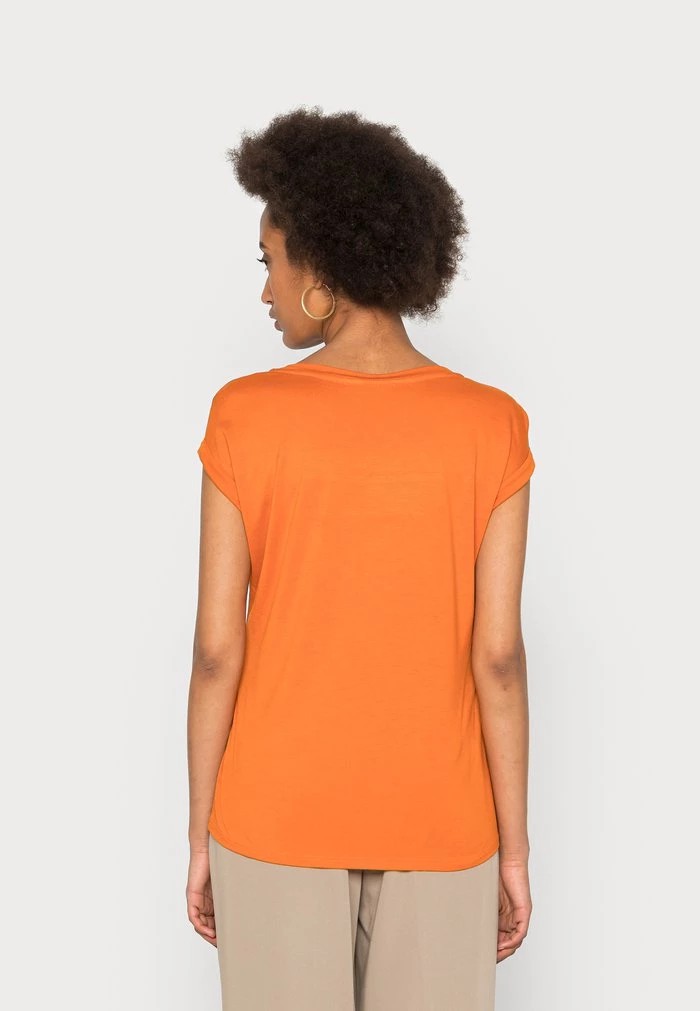 Chemise ANNA FIELD Anna Field Basic T-shirt Orange Femme | UGW-7148289